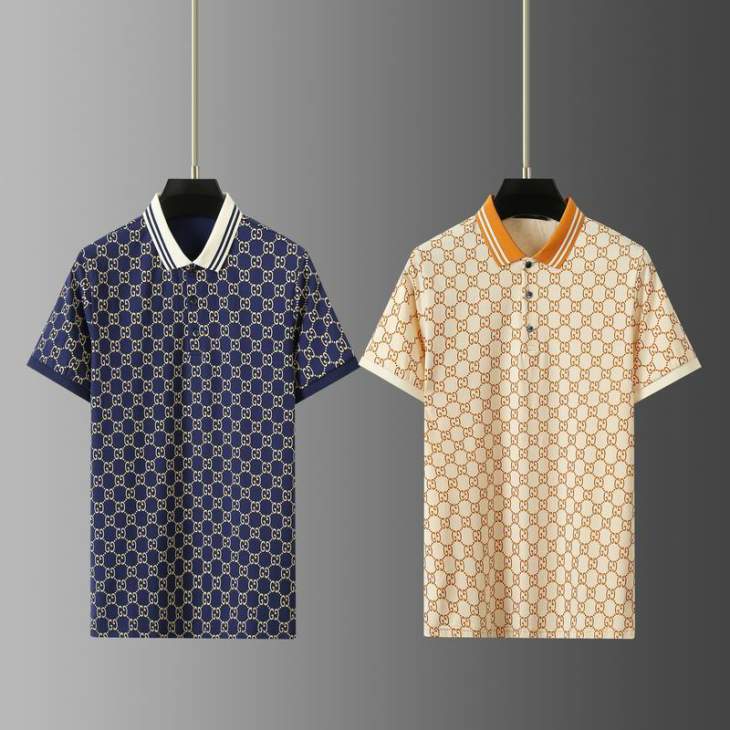 Picture of Gucci Polo Shirts Short _SKUGucciM-3XL24cx0127772